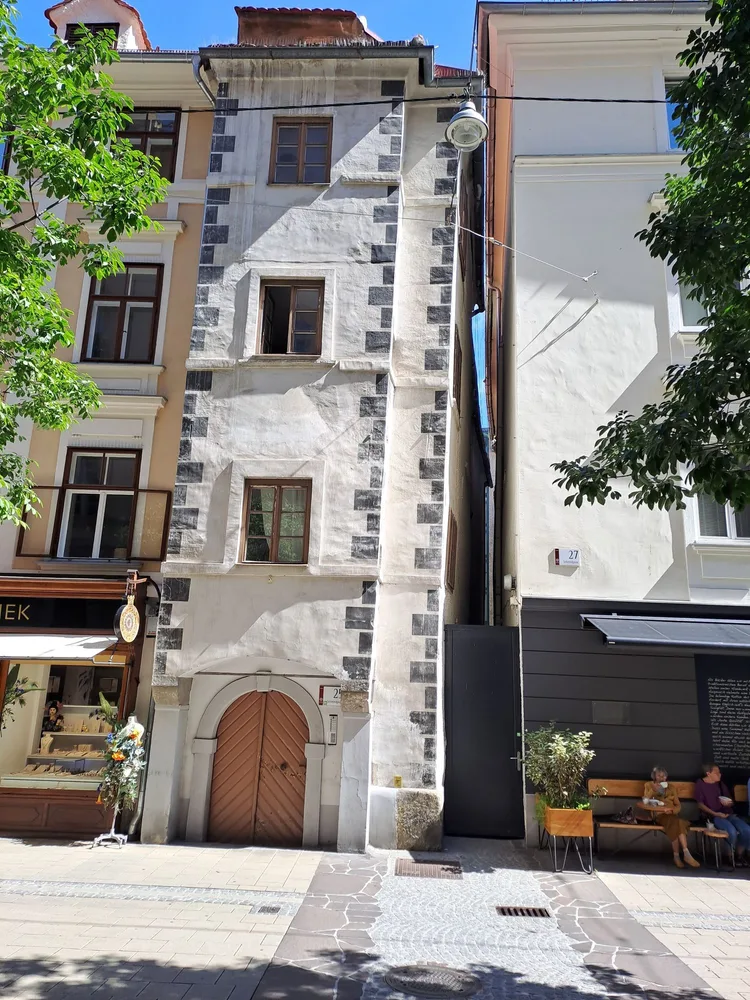 Gebäudeansicht, Schmiedgasse 25, Turmhaus (© Laukhardt)