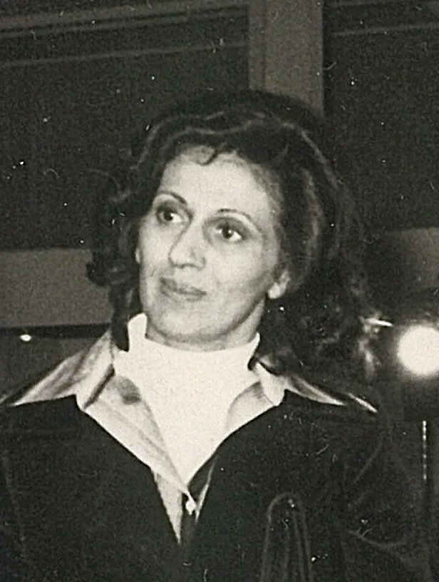 Architektin Shahrzad Kraupp (geb. 1940), Foto 1977