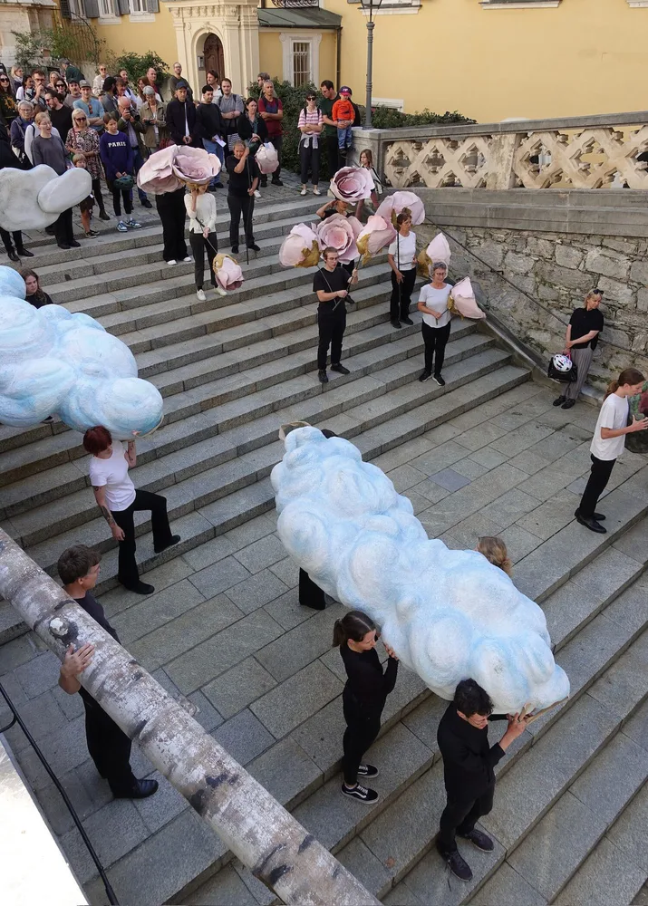 Clara Ianni, Resurrection (2024), Performance, Foto: steirischer herbst / Henrik Bergstedt