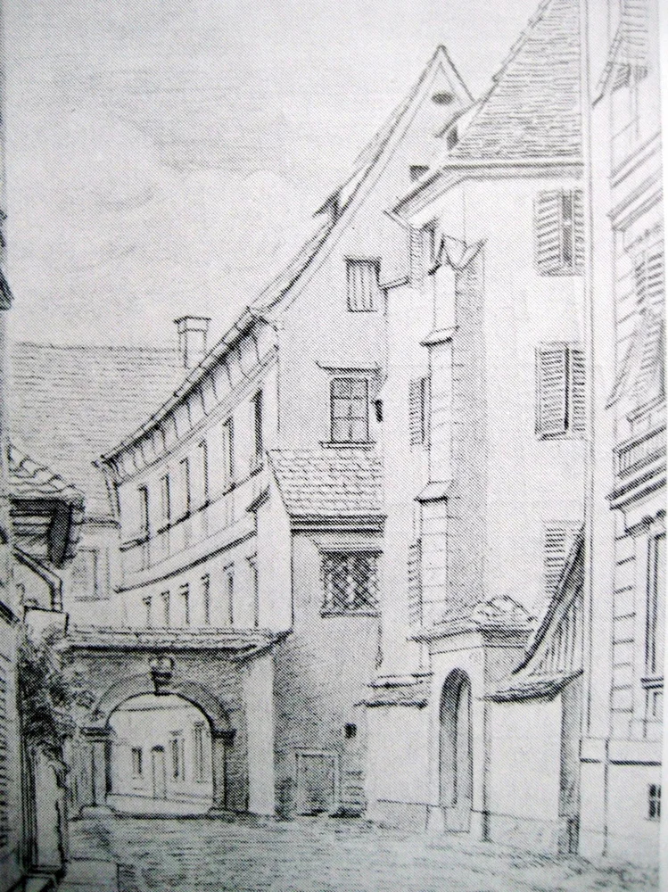 Tor in der Stiftsgasse (Oberbauer 1888)