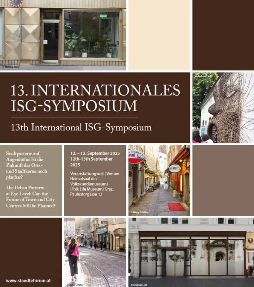 © ISG - Internationales Städteforum Graz Sujet zur Veranstaltung