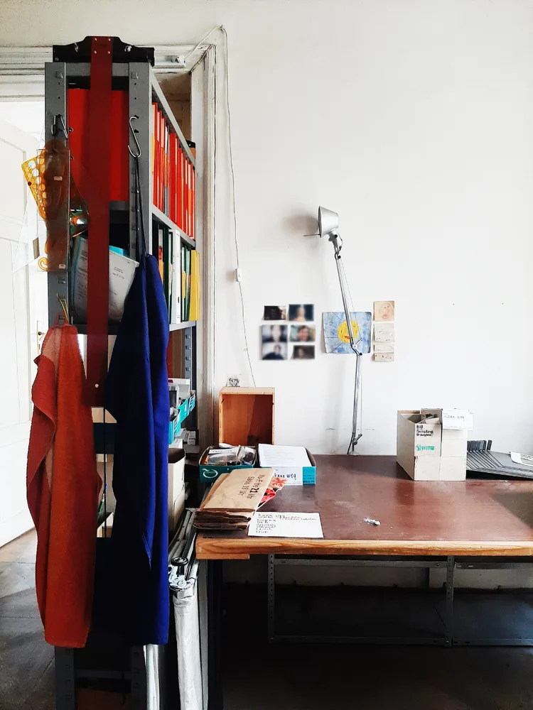 Regal, Tisch, Lampe, Atelier Liska, 2023