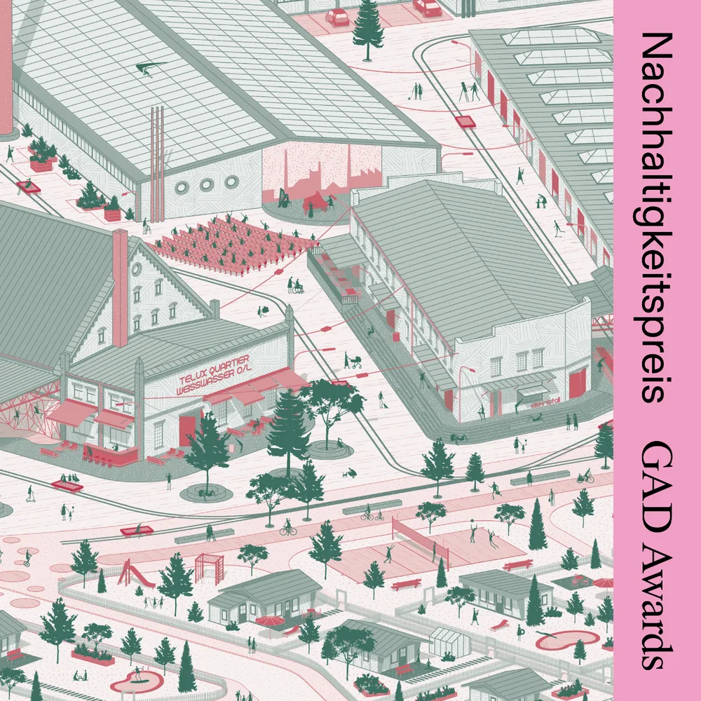 Sujet Nachhaltigkeitspreis der GAD Awards 2025, TU Graz