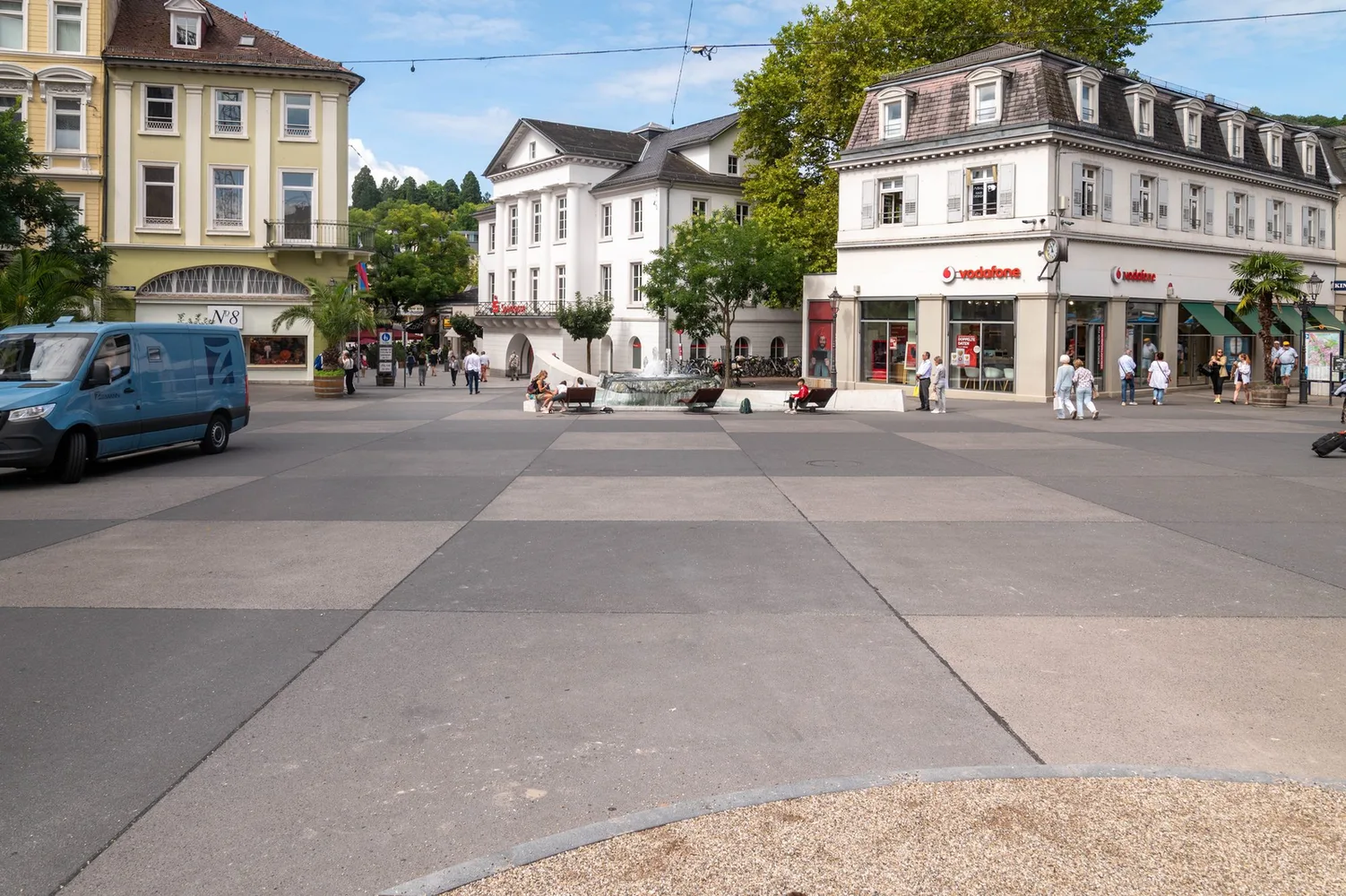 © Ulrich Coenen Der Leopoldsplatz. Foto: Ulrich Coenen