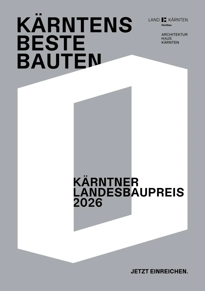 Kärntens Beste Bauten, Ausschreibung KLP, 2026