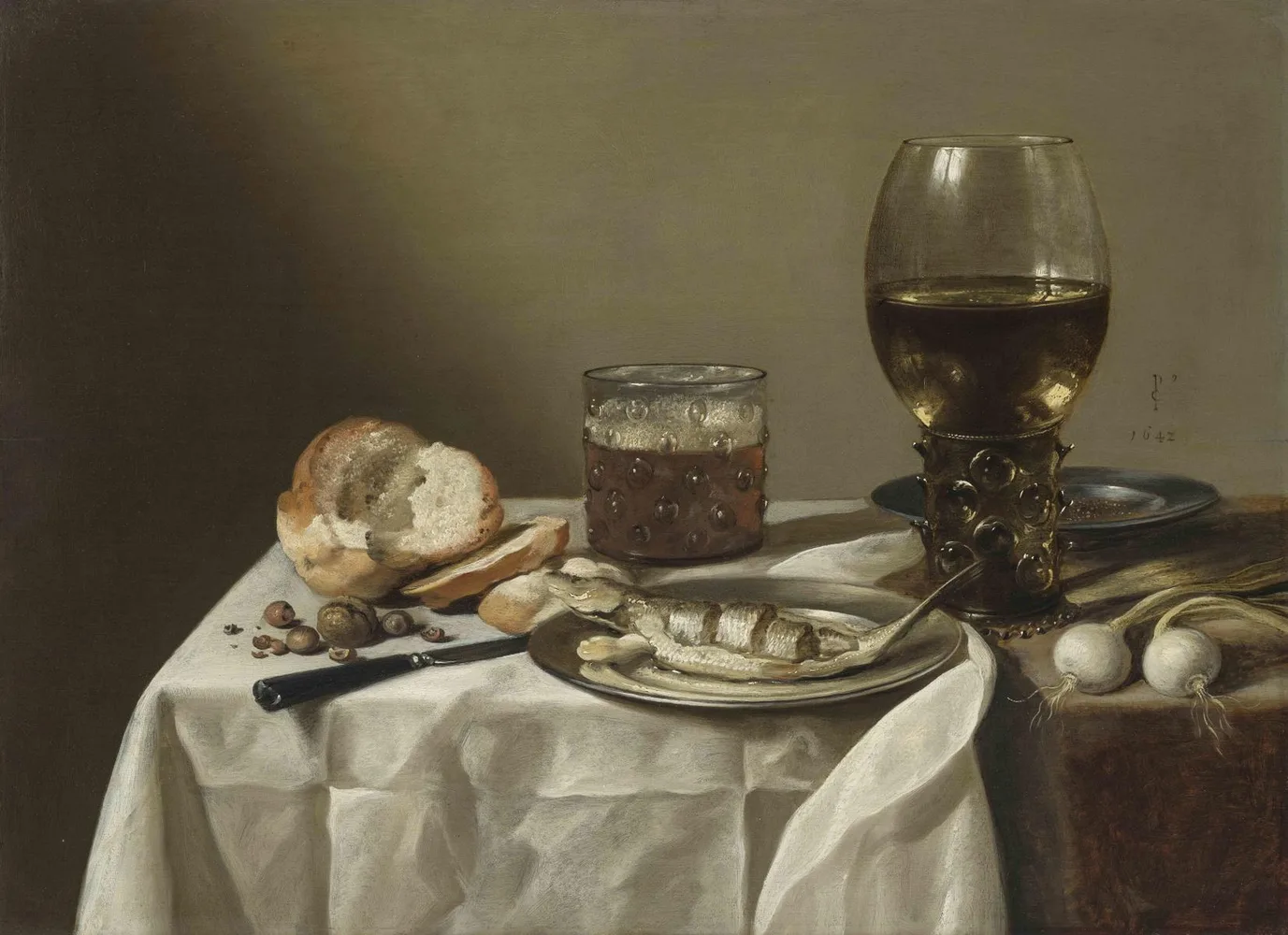 Stillleben mit Glaspokal, Öl auf Holz, 1642 (Foto UMJ, N. Lackner)