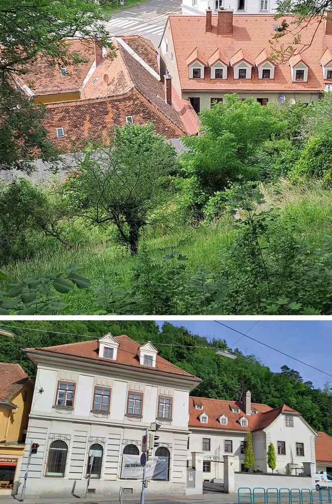 Bild 9: Kaiser-Franz-Josef-Kai 70 (Glockengießerhäuser); Terrassen Foto: Peter Laukhardt
