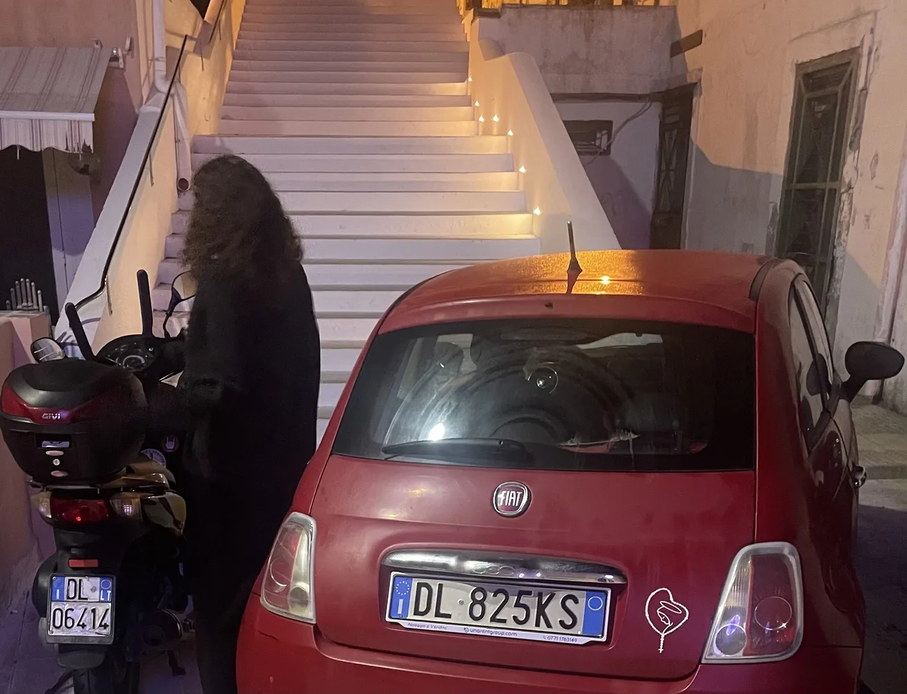Auto und Moped in Italien
