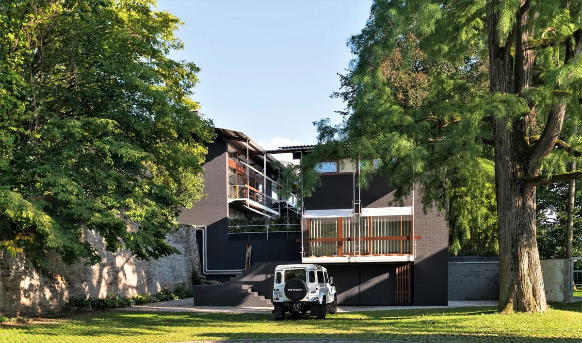 © Ulrich Coenen Eiermanns bekanntestes Wohngebäude: Die Villa für die eigene Familie baute der Karlsruher Architektur-Professor in den Jahren 1959 bis 1962 in Baden-Baden. Dort lebte er bis zu seinem Tod 1970. Foto: Ulrich Coenen