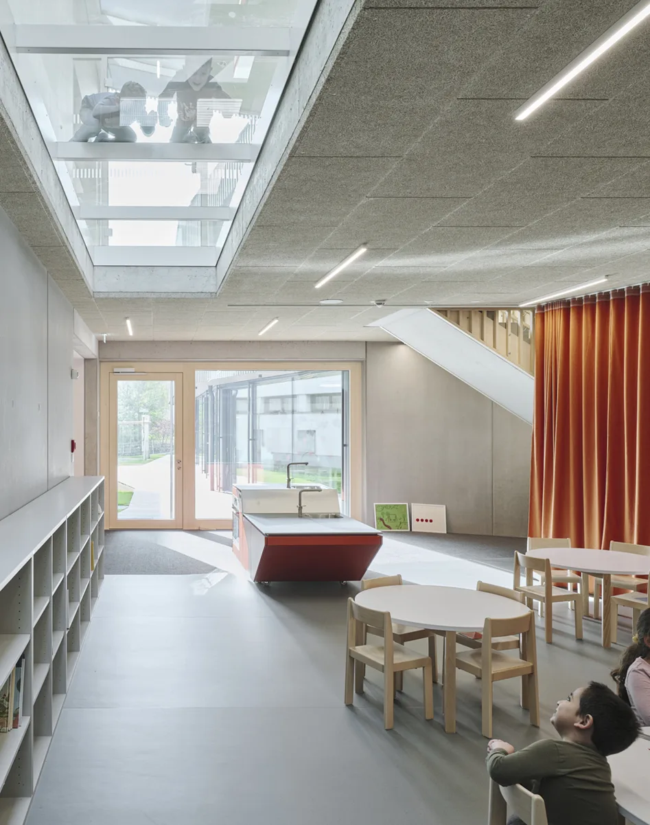 Kindergarten für ma.lo architectual office 2022, Fiecht-Vomp, Österreich
