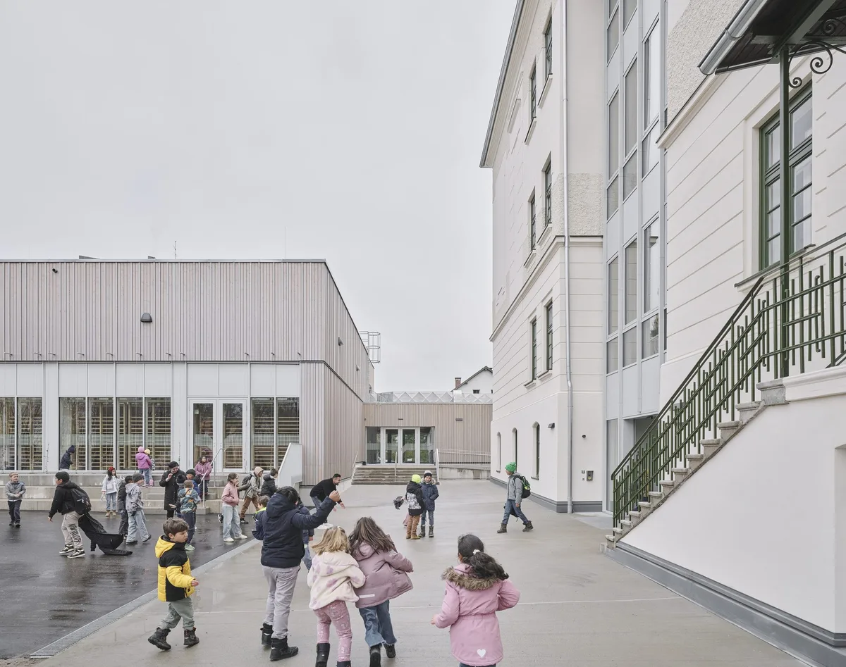 © David Schreyer Aussenaufnahme des neuen Bildungscampus in Villach