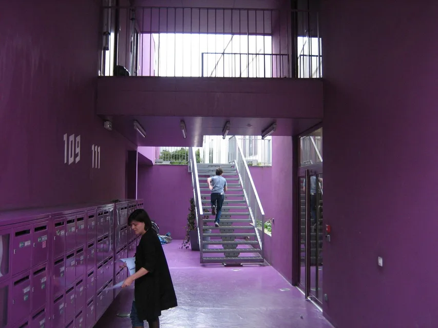 sozialer wohnbau in paris, 2011