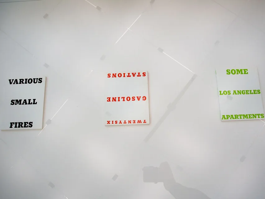 Ed Ruscha_Personale im Kunsthaus Bregenz, 2012_07