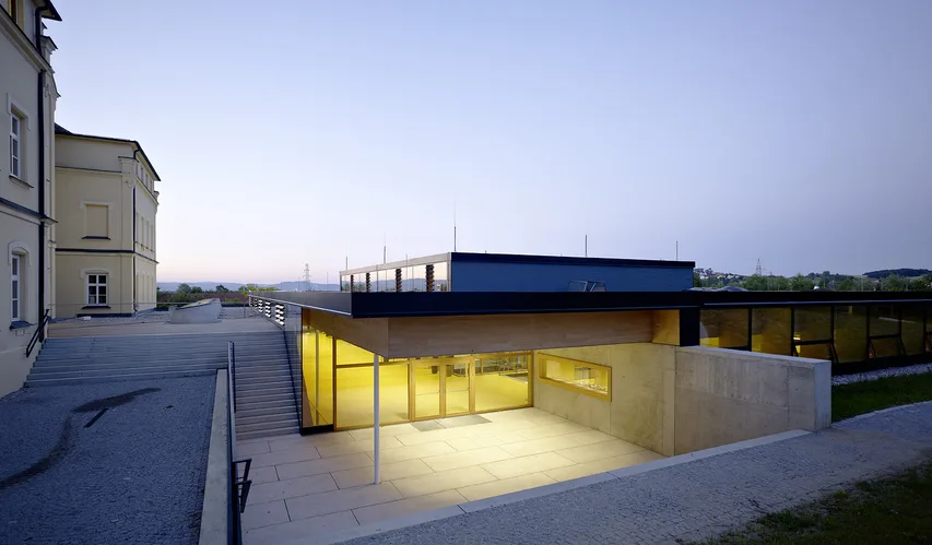 Landwirtschaftliche Fachschule Ritzlhof, Haid, 2011 Architektur: Raimund Dickinger, Mario Ramoni
