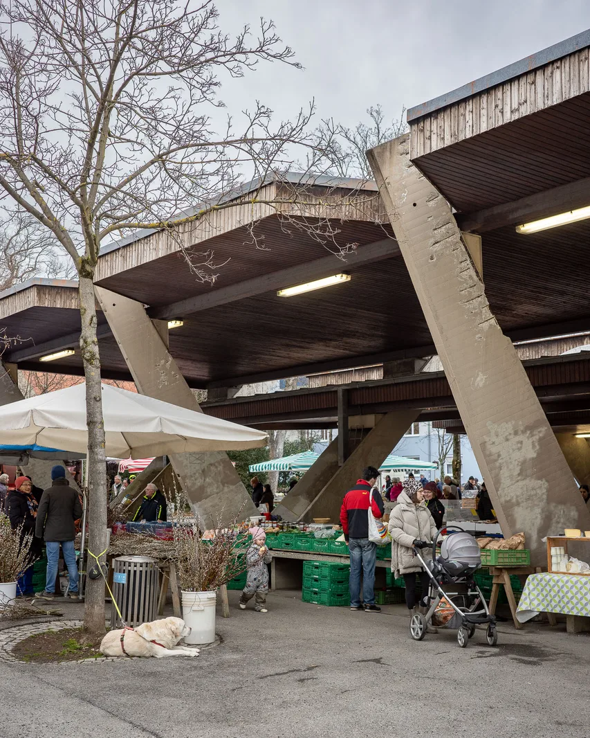 Graz: Markhalle Eggenberg vor dem Abriss, März 2026, Foto: Tom Biela