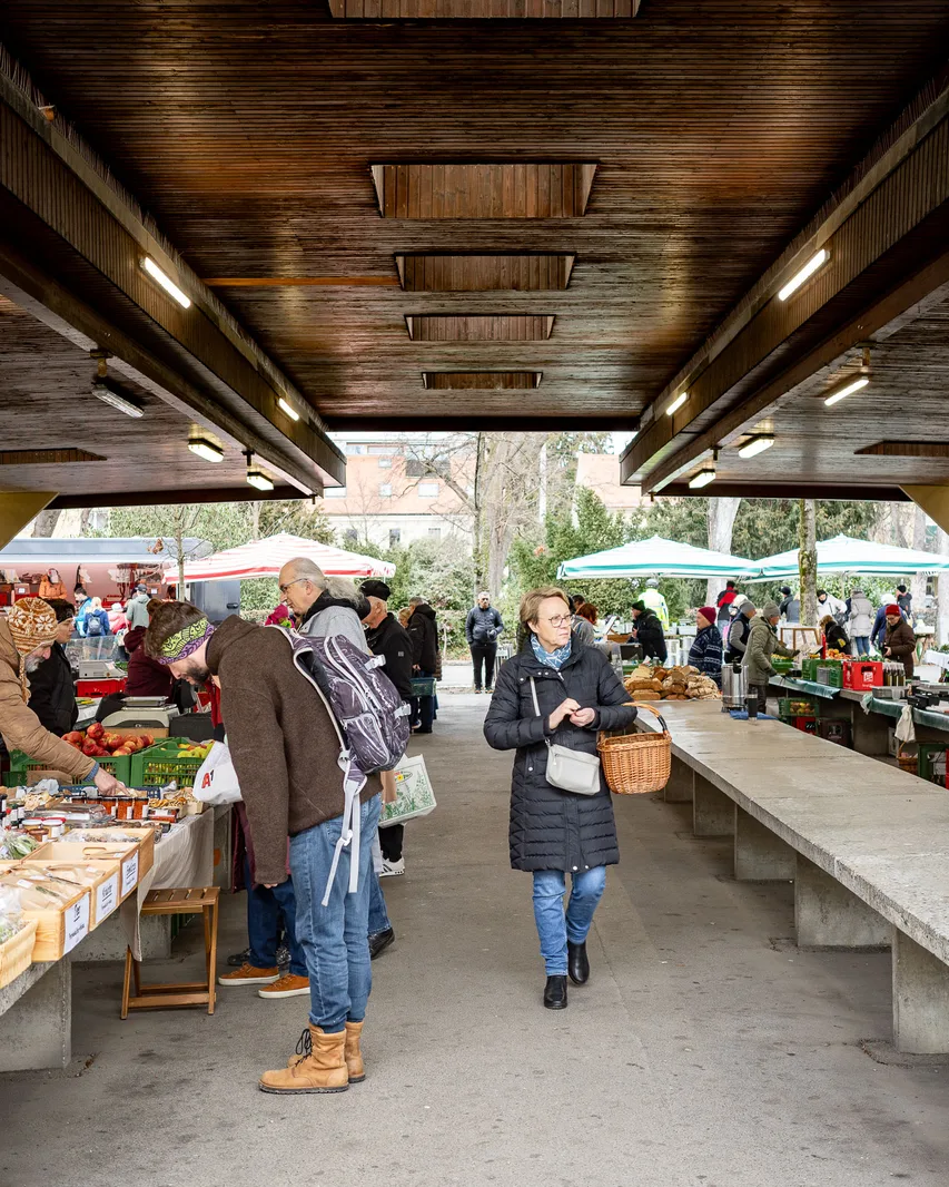 Graz: Markhalle Eggenberg vor dem Abriss, März 2026, Foto: Tom Biela