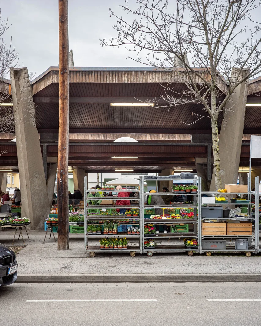 Graz: Markhalle Eggenberg vor dem Abriss, März 2026, Foto: Tom Biela