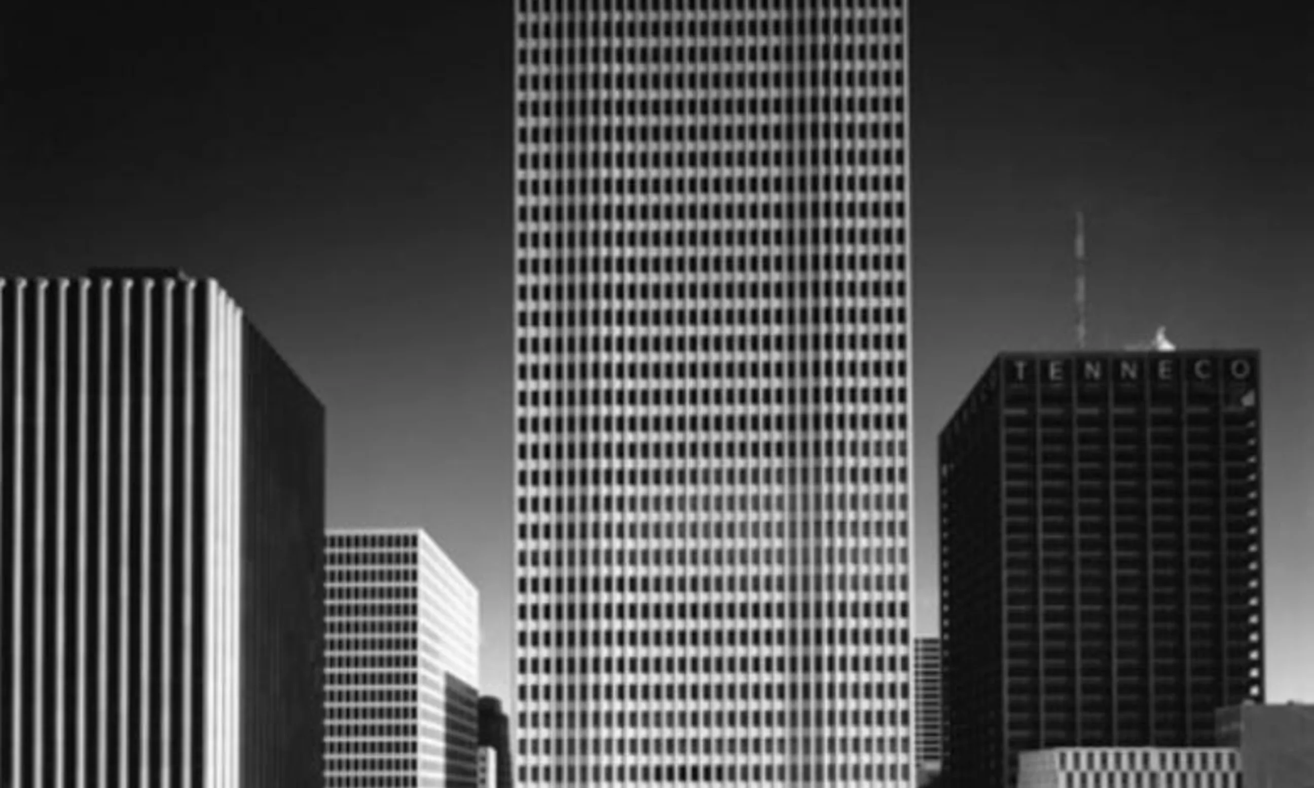 Skyscraper Schwarz-Weiß Fotografie