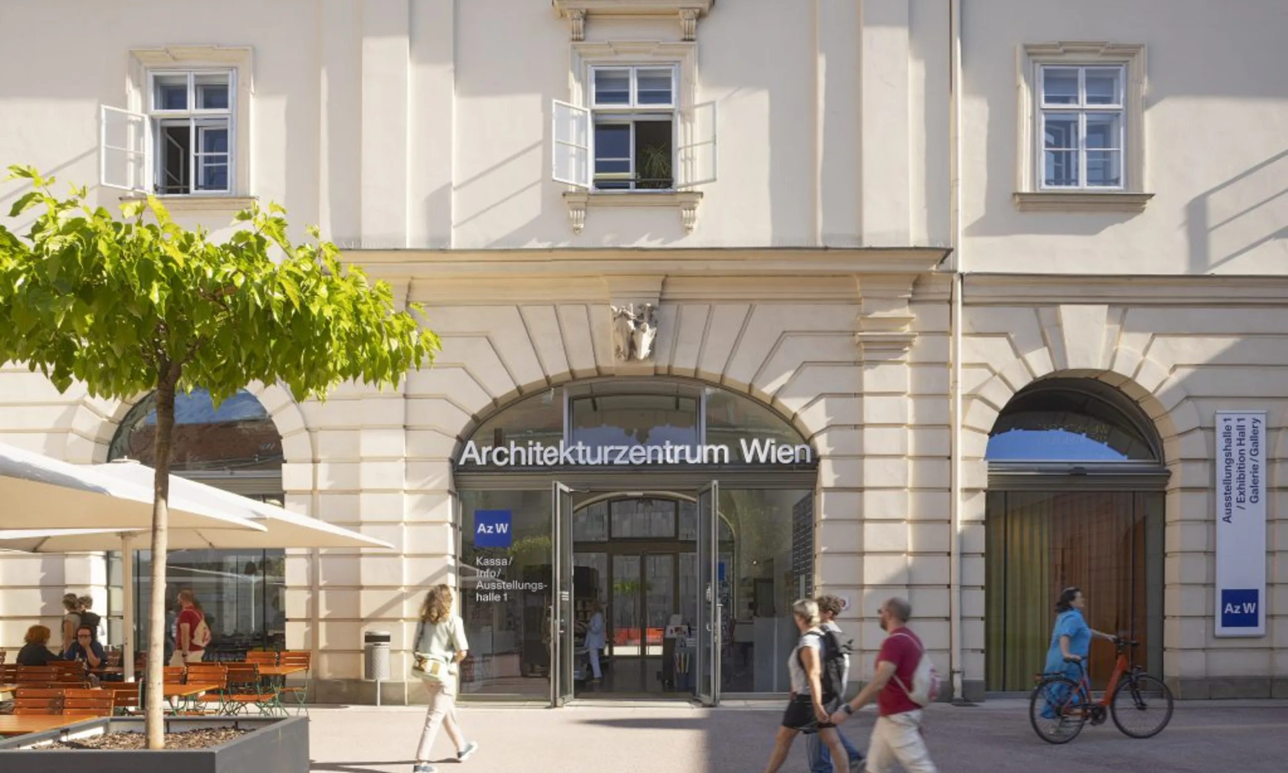 Eingang des Az Wien