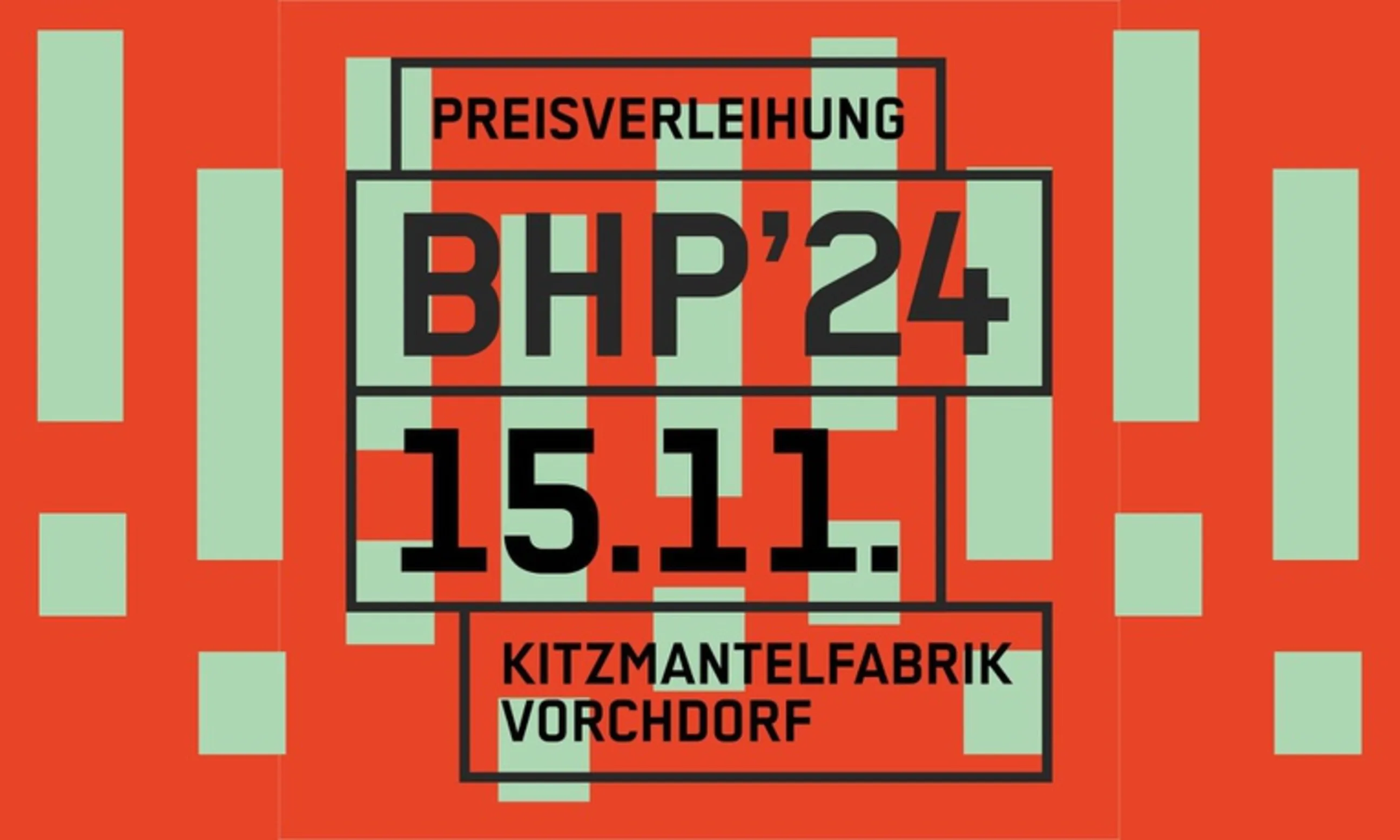 Einladung zur Verleihung des Bauherr:innenpreises 2024