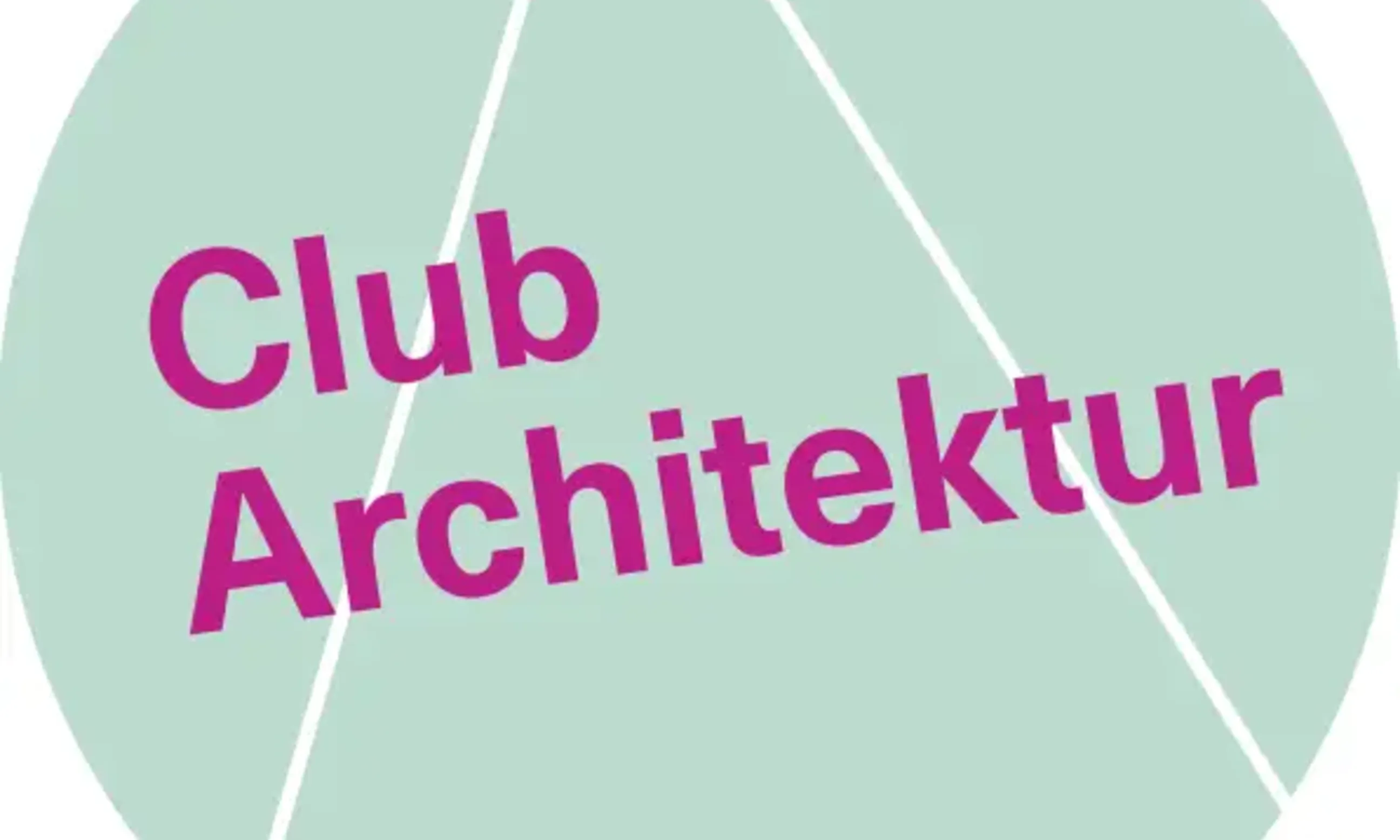Logo mit Aufschrift Club Architektur
