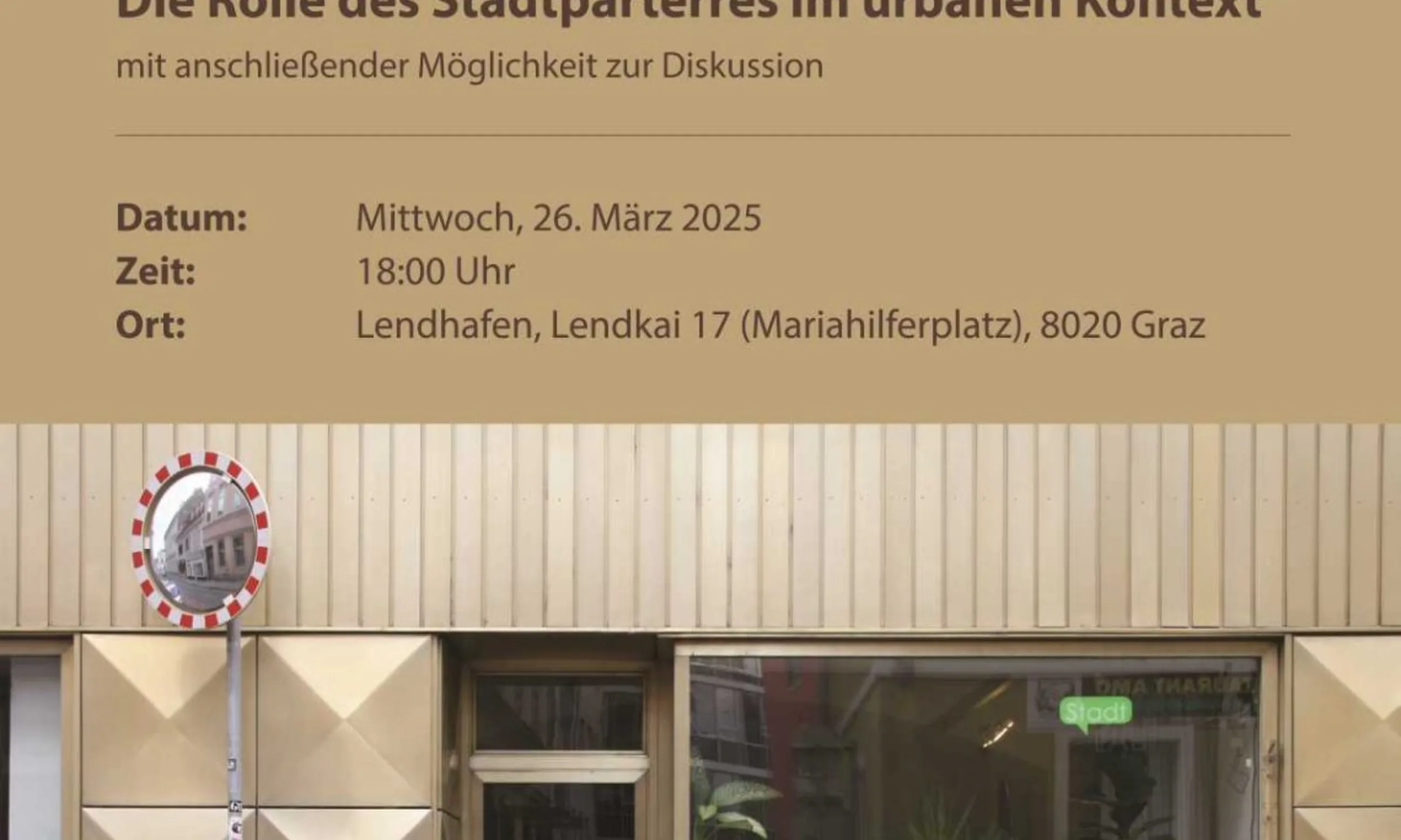 Veranstaltungsplakat