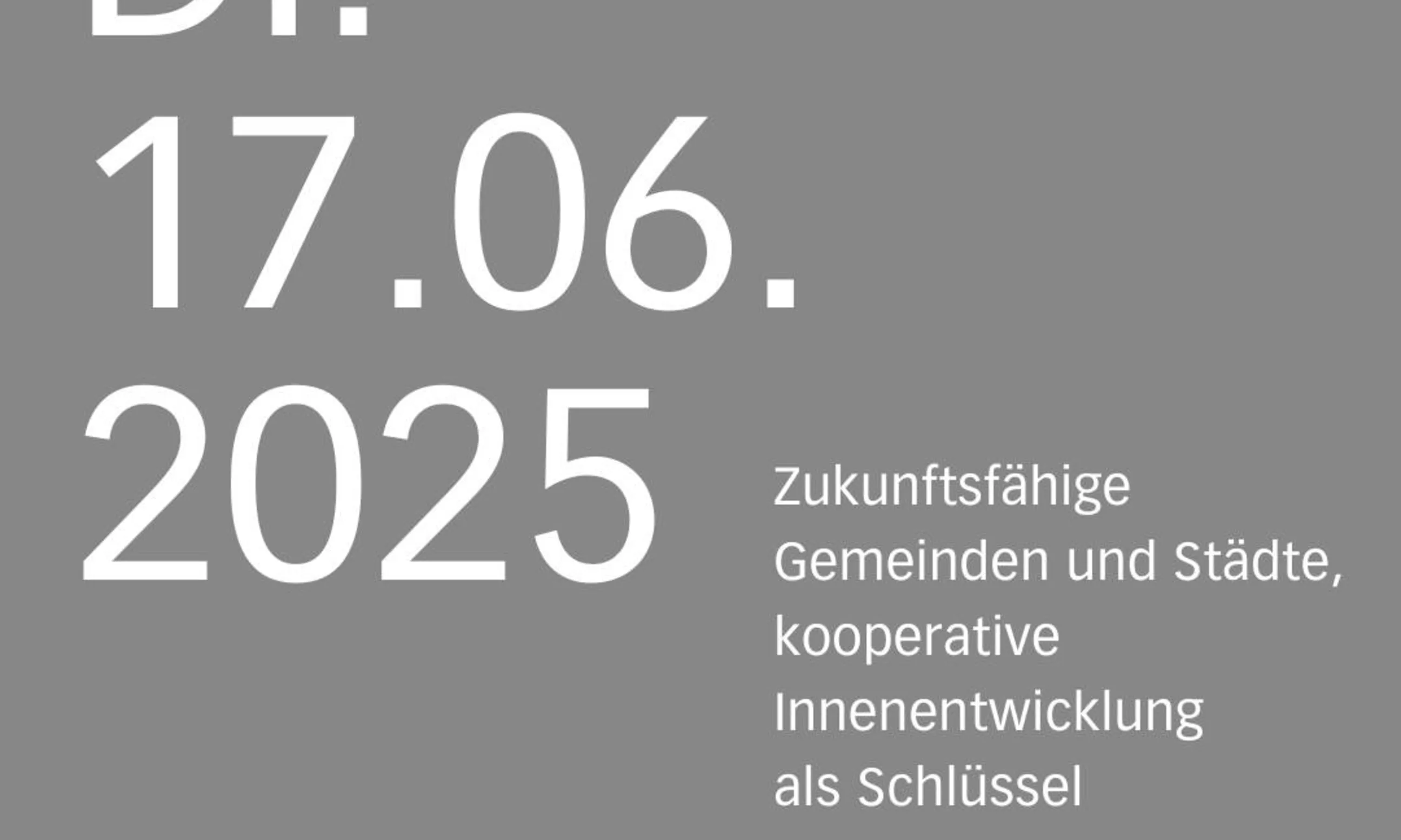 Sujet zur Veranstaltung