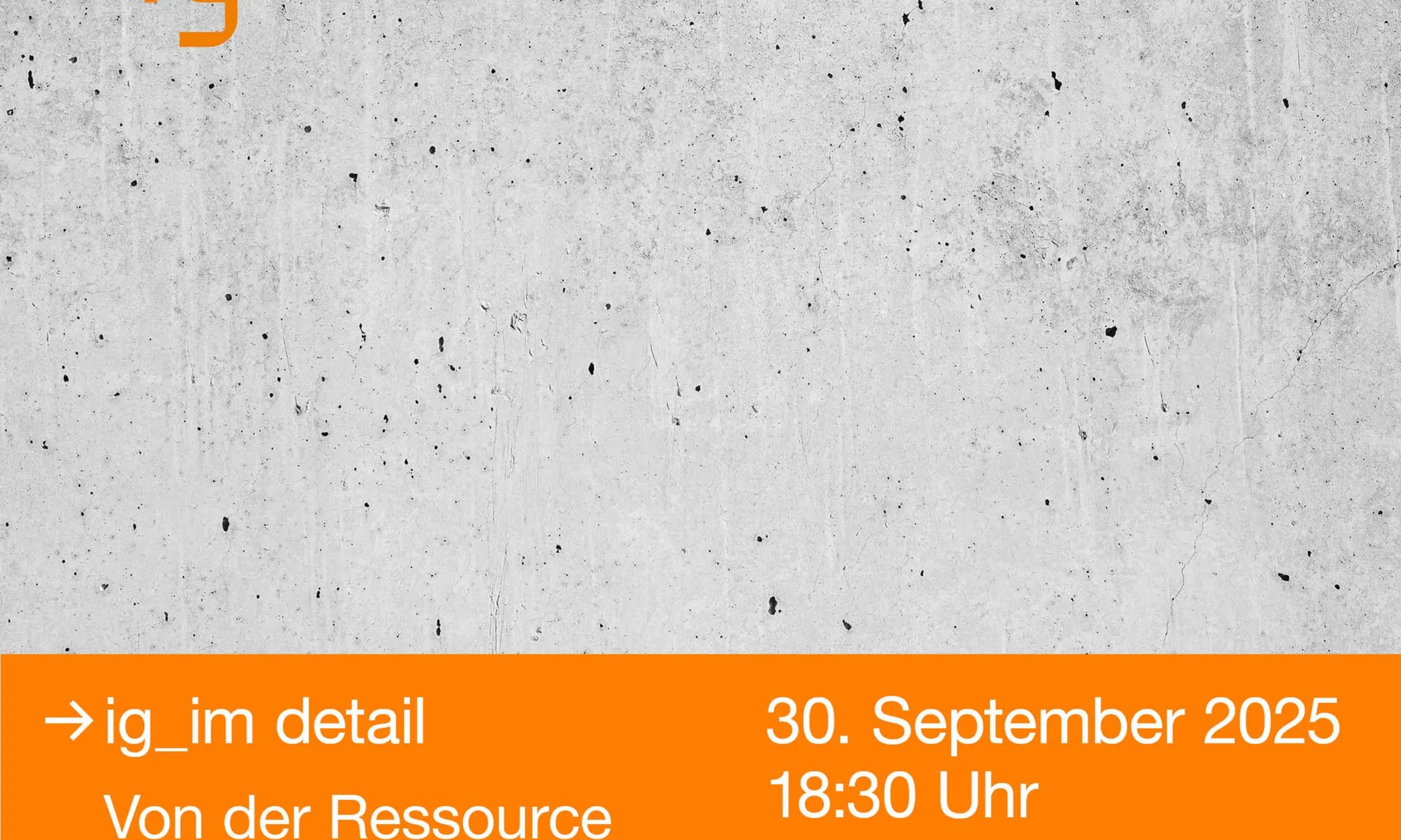 Sujet zur Veranstaltung