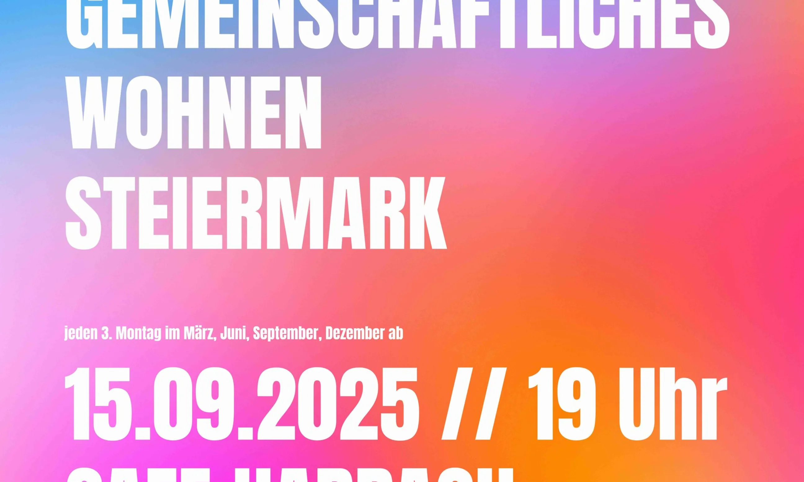 Sujet zur Veranstaltung