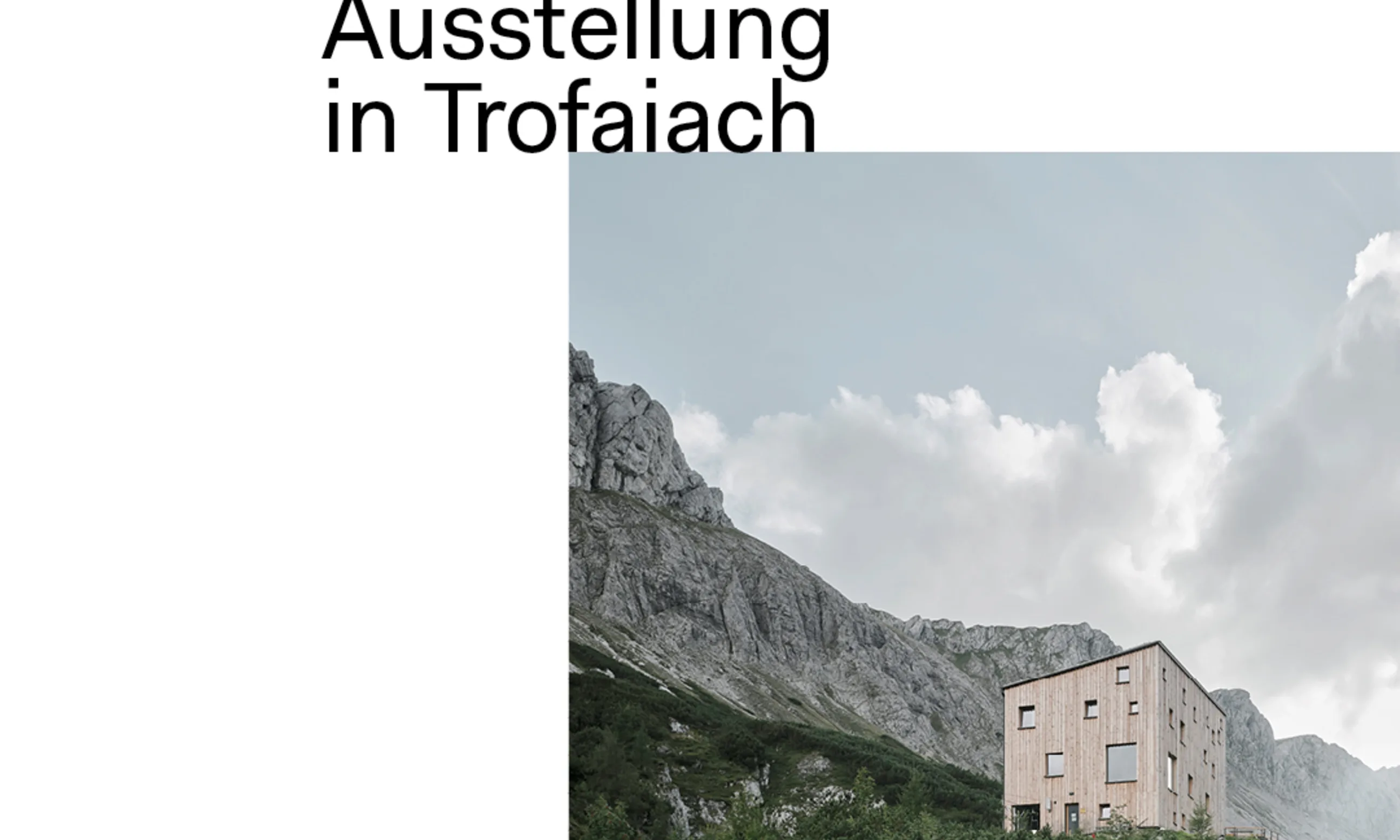 Sujet zur Veranstaltung