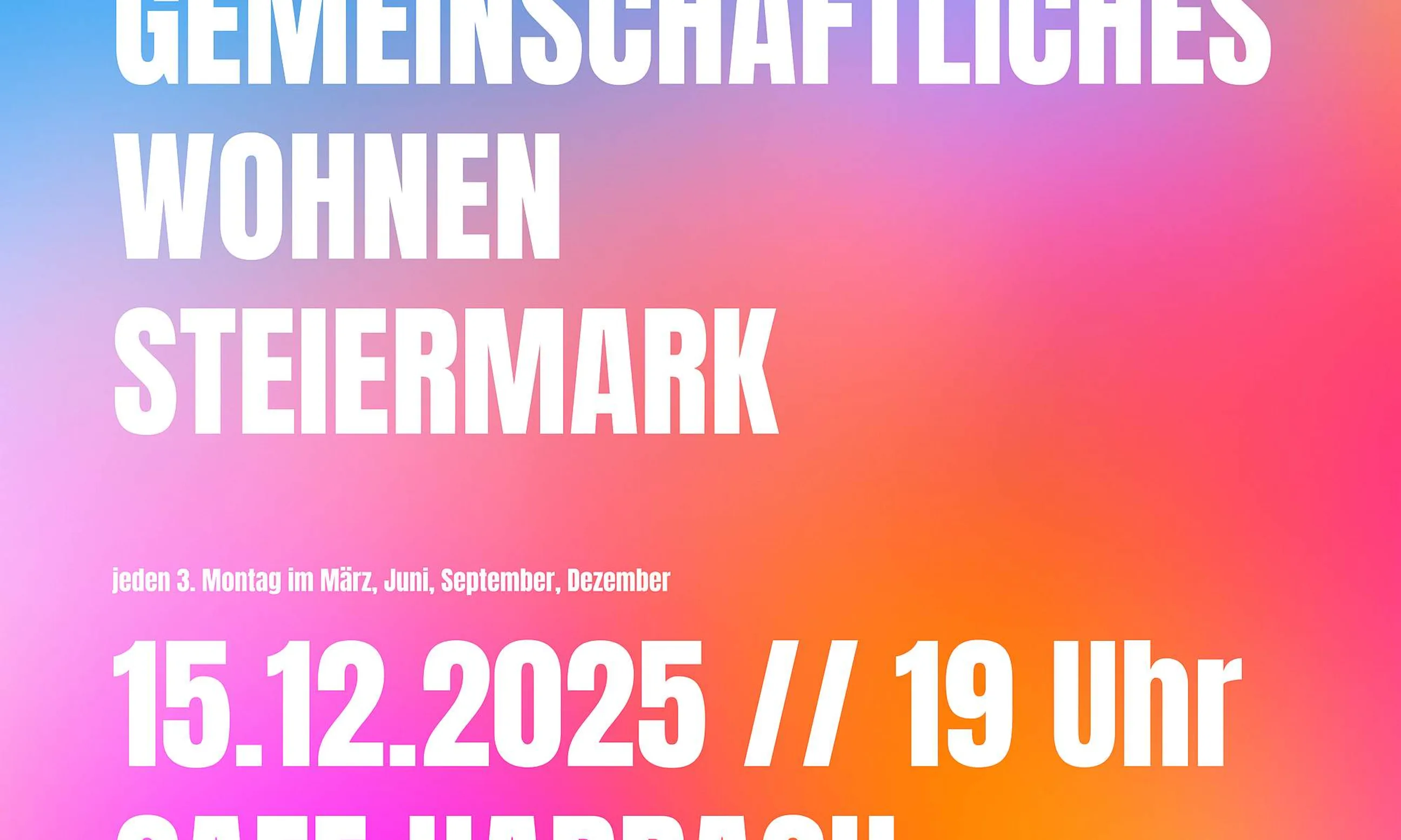 Sujet zur Veranstaltung