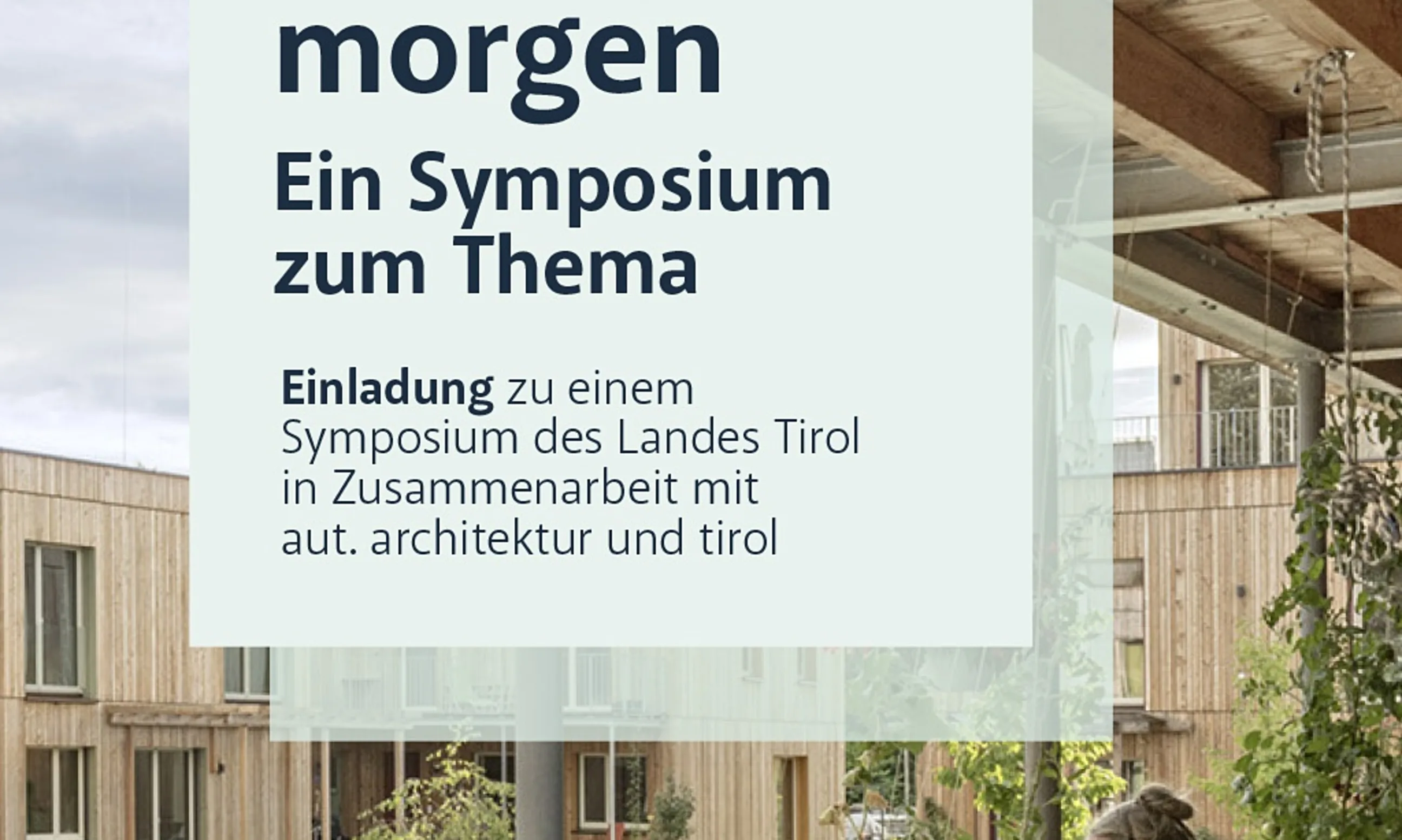Sujet zur Veranstaltung