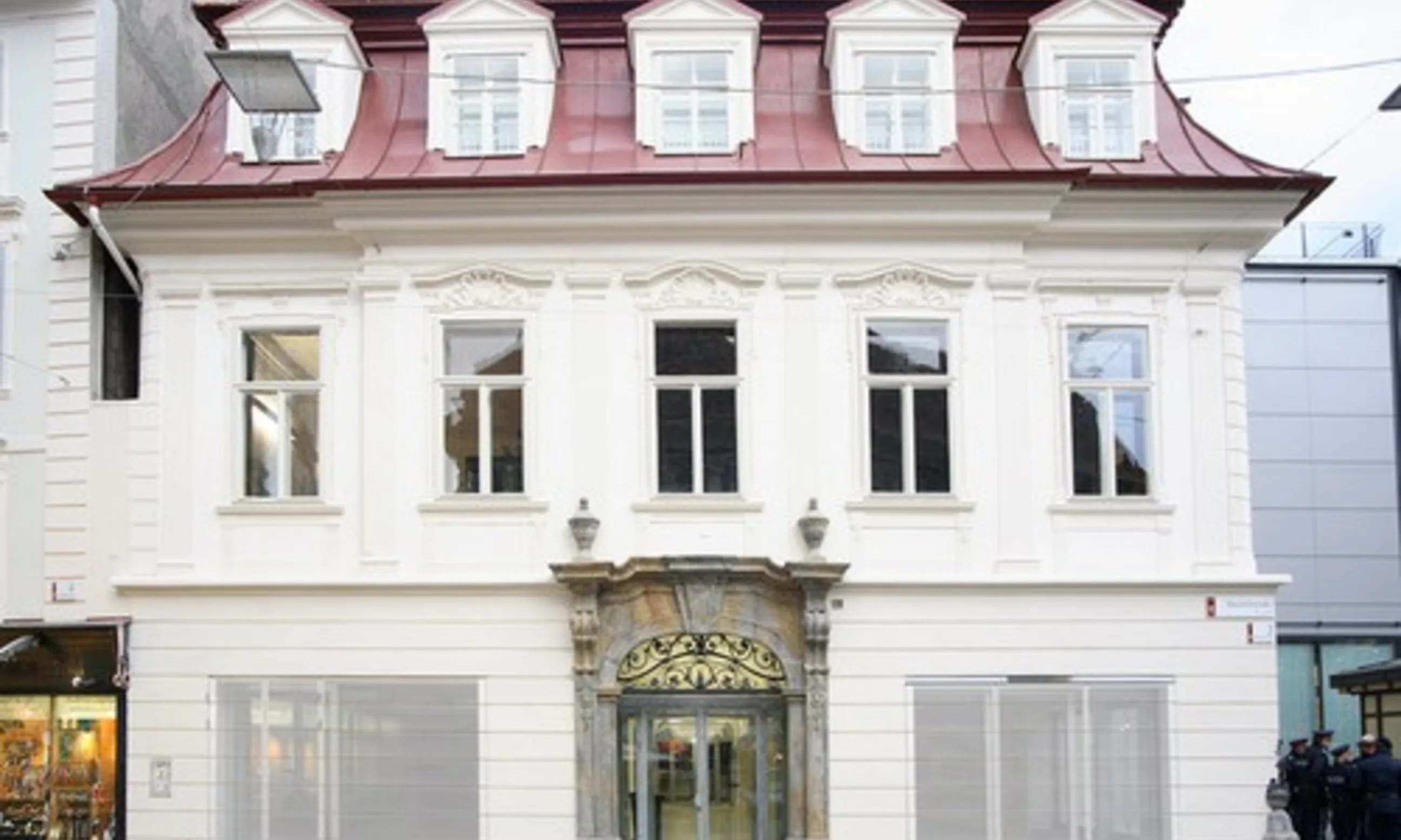 © J.J. Kucek Fassadenansicht, HDA am Südtiroler Platz, Graz. Foto: J.J. Kucek