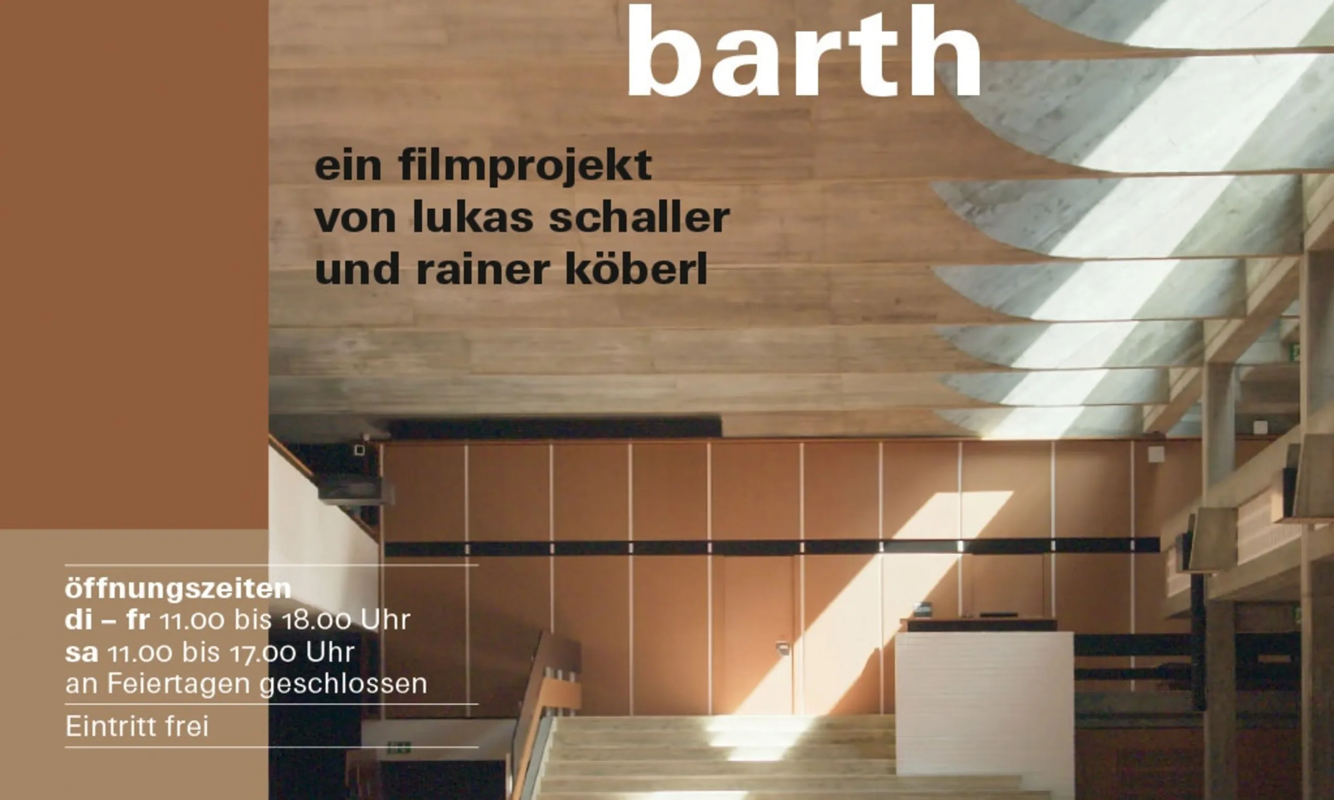 Plakat der Ausstellung