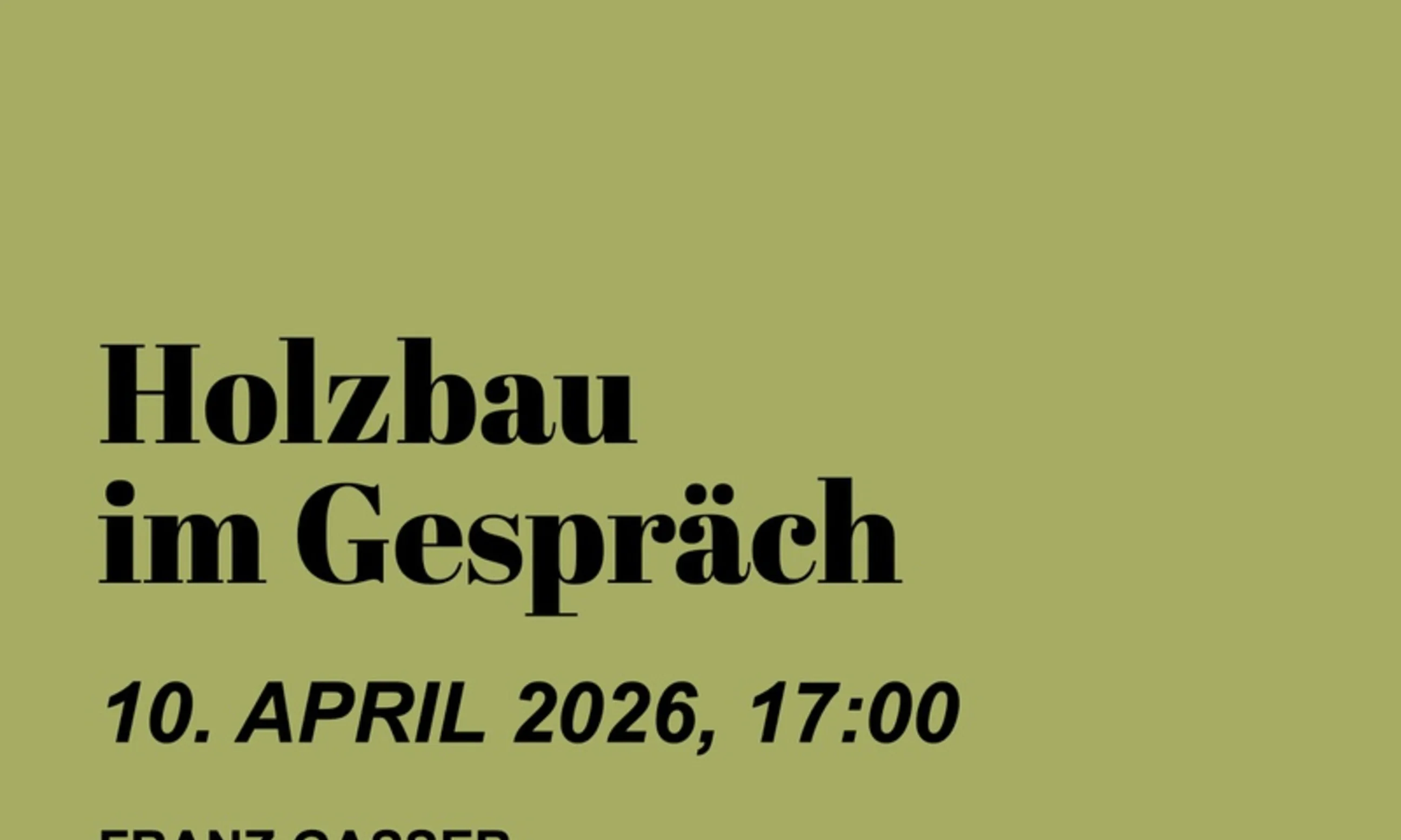Plakat der Veranstaltung