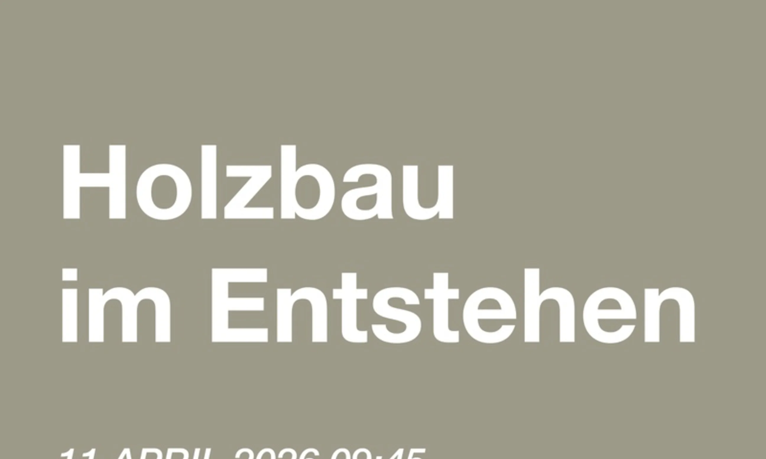 Plakat der Veranstaltung