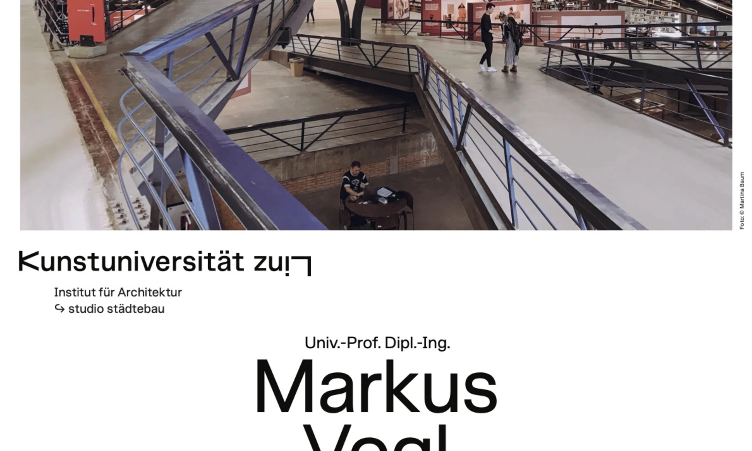 Plakat der Veranstaltung