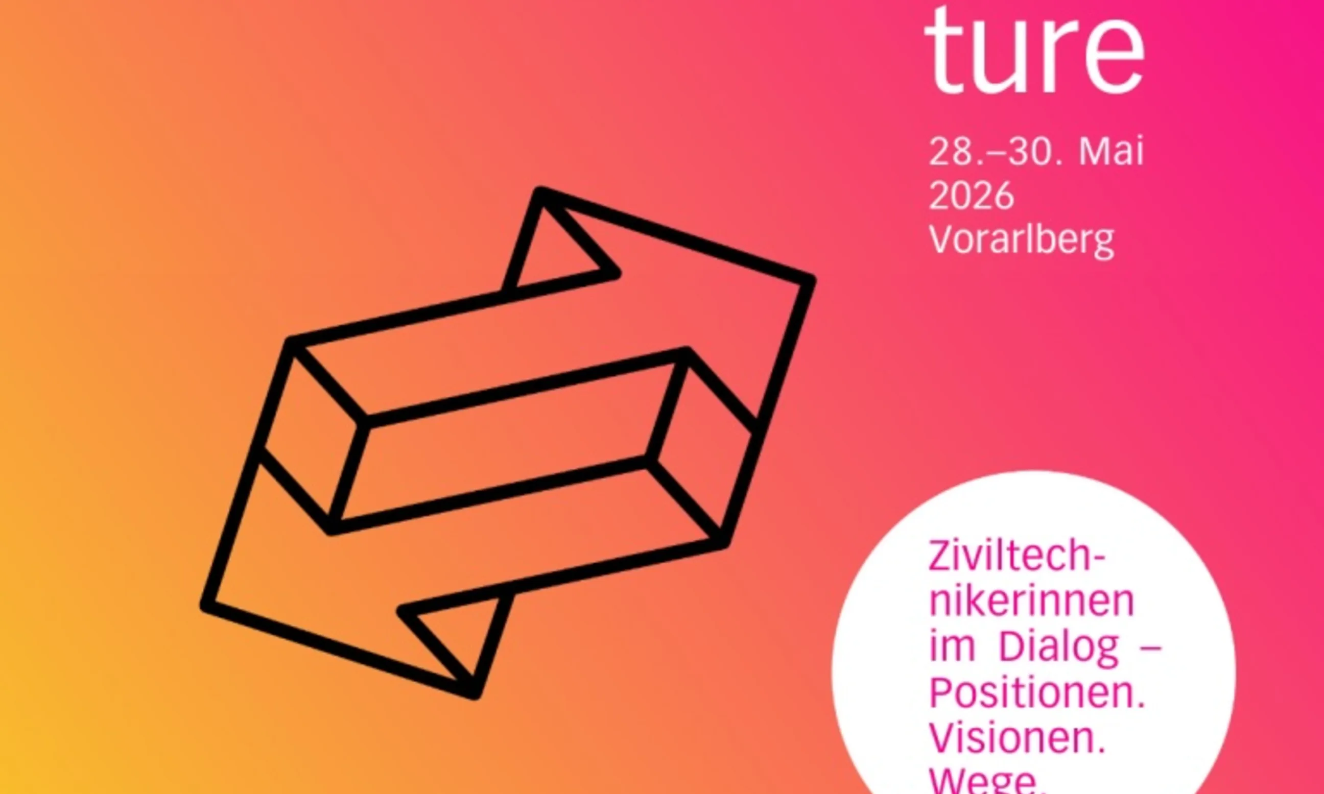 Plakat der Veranstaltung